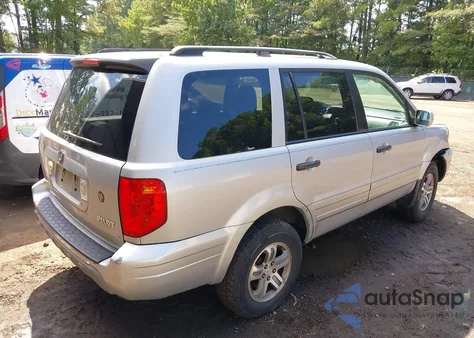 2003 Honda Pilot Ex from USA, damaged, VIN 2HKYF18443H520885